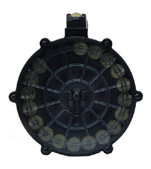 Saiga 12 Shotgun 20 Round Drum Kit MD Arms - MD-20-Smoke-Kit