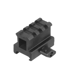Hi-Profile 3-Slot Compact Riser Mount, 1" High - MNT-RS10S3
