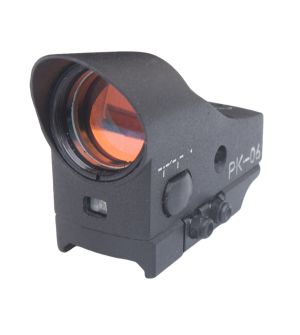 PK-06 Red Dot Collimator Ultra Sight - Weaver Rail Mount, shotgun, rifle, handgun