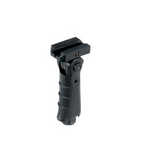Ambidextrous 5-position Foldable Foregrip Black UTG Leapers - RB-FGRP170B