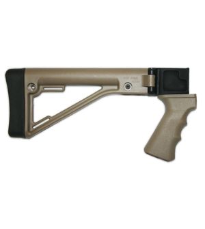 Saiga Side Folding Stock Kit AGP Arms Dark Earth - AGP004DE