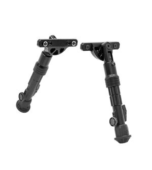 Recon Flex KeyMod Bipod Cent. Ht. 5.7"-8" UTG Leapers - TL-BPDK01
